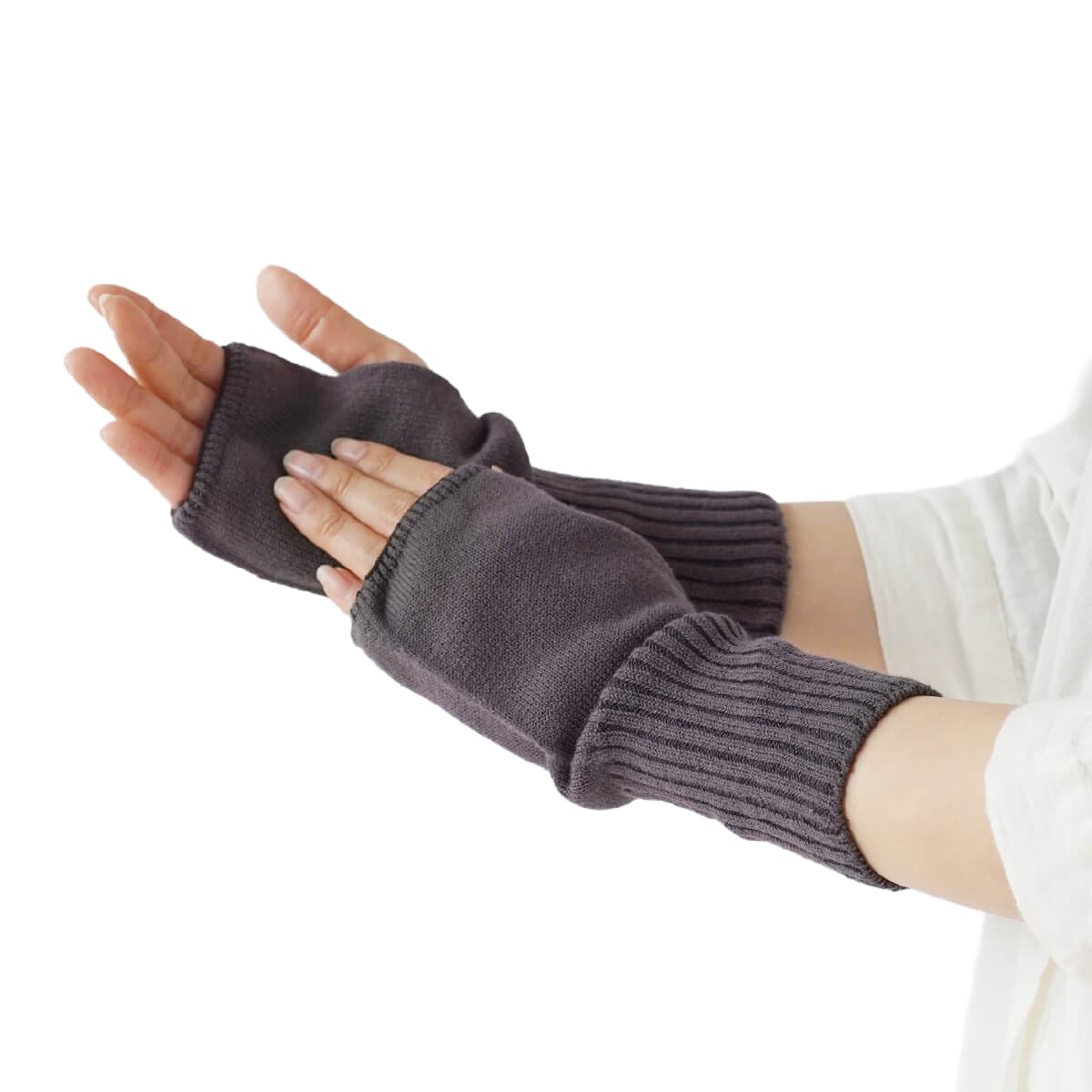 Kinuya Silk Органические хлопковые нарукавники с шелковой подкладкой для охлаждения запястий во время сна, 100%, Хлопок, Нарукавники, Защита, Нарукавники, Женские, Черно-коричневые