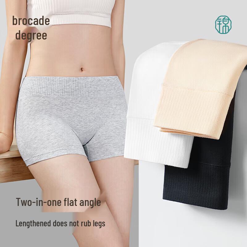 

Женские защитные шорты-боксеры Jindu из хлопка средней посадки, предотвращающие натирание L (105-120 lbs)