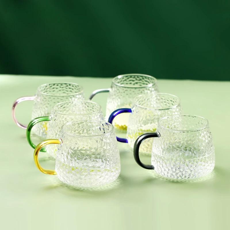 

Набор термостойких стеклянных стаканов для сока и пива, набор стаканов для питья, стаканы для кофе, 6 шт., для кухни, столовой, бара