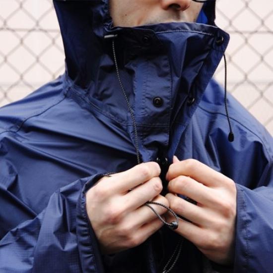 FAIRWEATHER Packable Rain Size Perfect for and Outdoor Unisex Poncho, Navy, L, Waterproof, Portable, Cycling, Camping, Travel, Festivals, Activities,