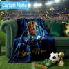 Custom Name FC Porto Emblem Design. Flannel Blanket, Use for Birthday/Holiday Gift, Soft Blanket for Sofa/Bed/Camping/Office, Home Decor