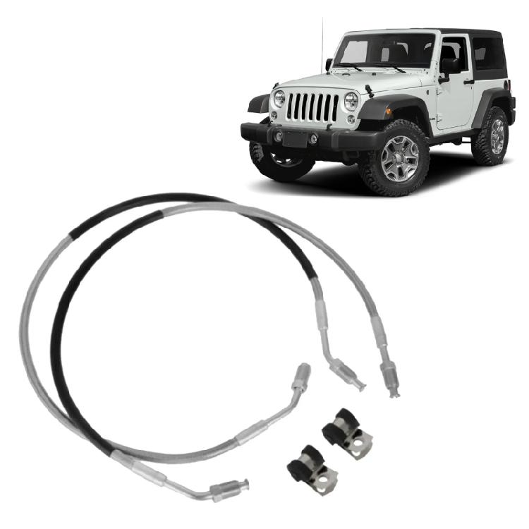 Brake Hose for ATV 250 300 350 500 Left Right Brake Hose Replacement Accessory