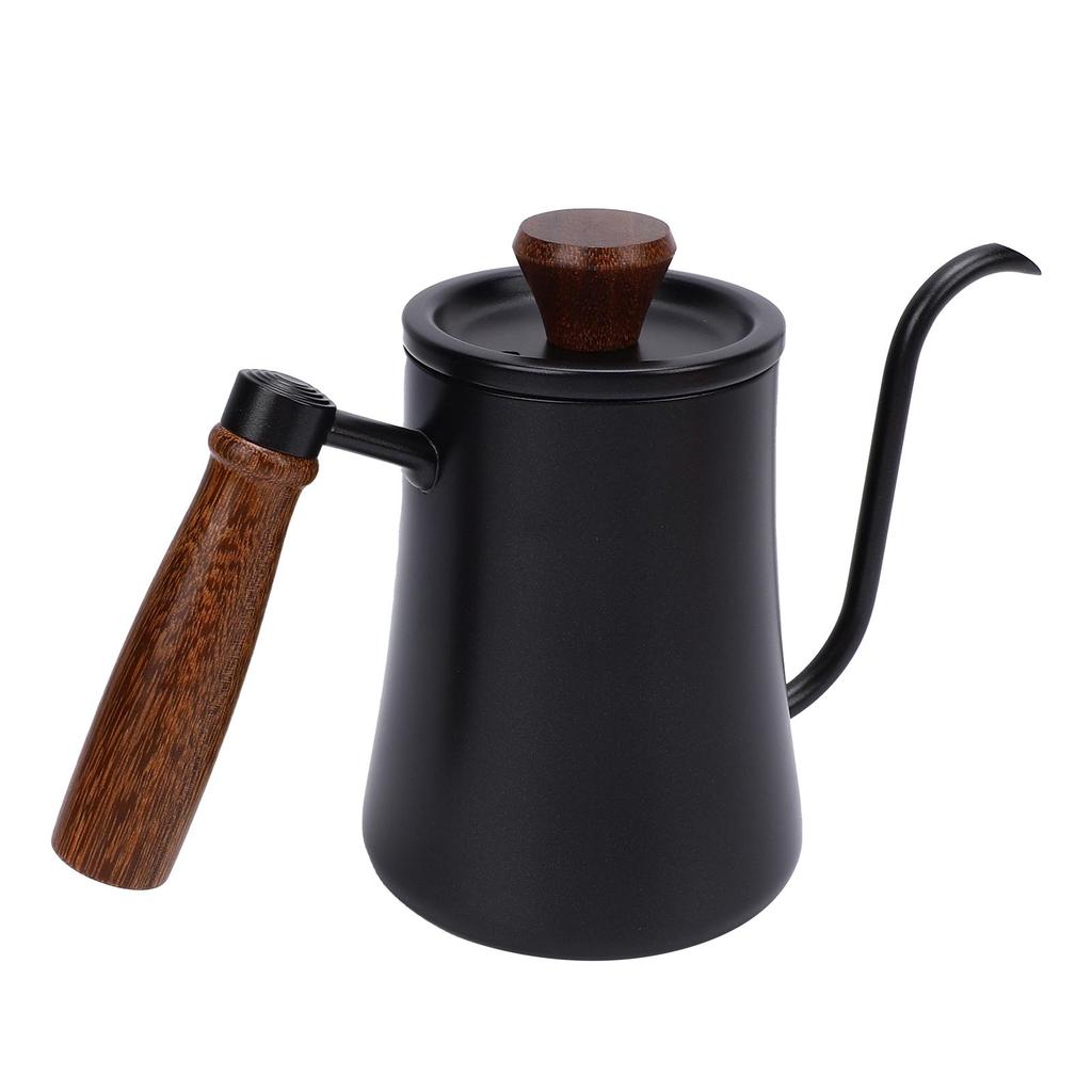 Pour Over Coffee Kettle 500ml 304 Stainless Steel Gooseneck Spout Drip Coffee Kettle Tea Pot with Scale for Home