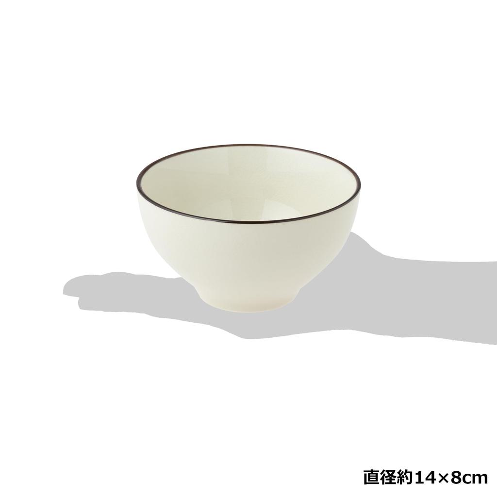 TOKI1919 Wish Tableware Rice Bowl Soup Cup Diameter Approx. 14 X 8cm French Plate Hotel Restaurant Specifications Microwave Dishwasher Safe La Teema