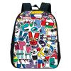 Cartoon Preschool Bookbag Waterproof Backpack Alphabet Lore Print School Bags Kindergarten Backpacks for Boys Girls Kids Bag