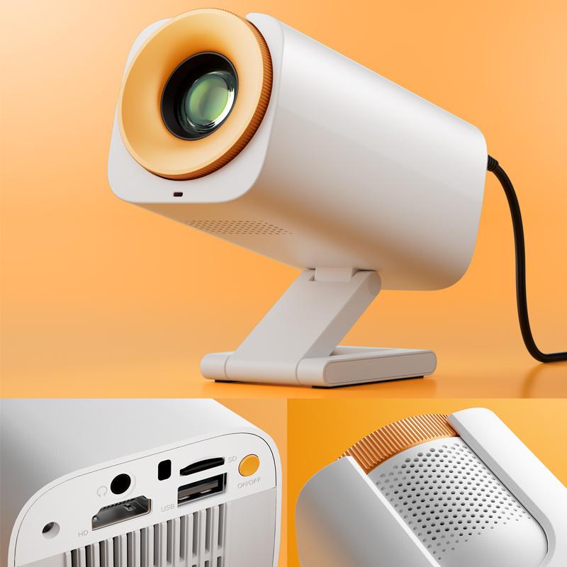 New Arrival Vivicine Y1S Pro Portable HD Android 12 WIFI LED Home Theater Movie Game Projector