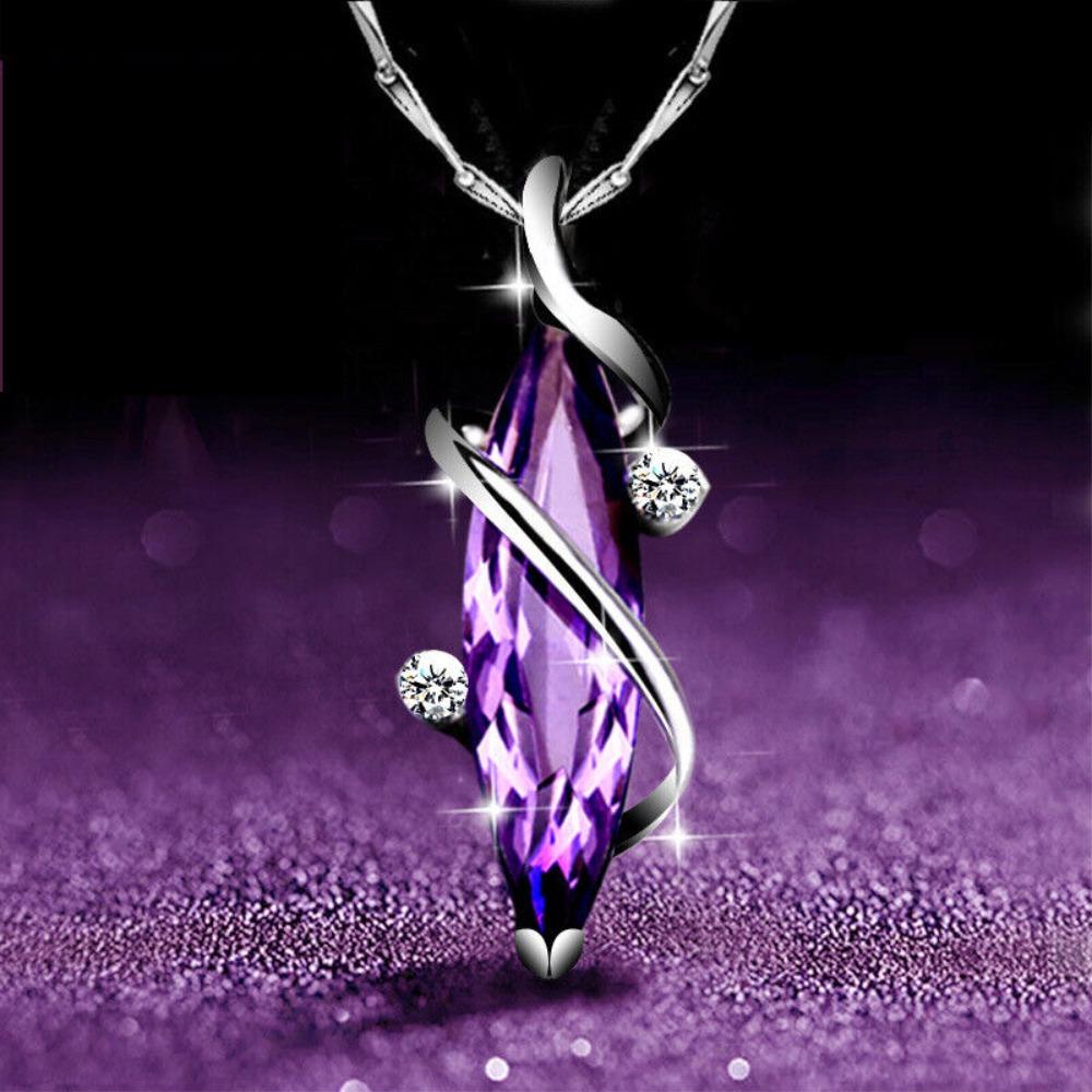 

Cute Necklace Pendant Silver Plating Jewelry Making Gift Clavicle Chain Pendant Anniversary