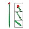 Pack of 2 Plastic Soil Temperature Gauge Meter Resistant To Weather Conditions for Horticulture And Farming Long Term Use