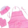 Apron And Hat Set with Oven Mitt - Culinary Play Costume