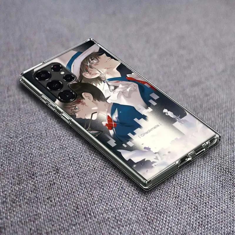 Detective Conan Clear Phone Case for Samsung Galaxy S21 Plus S24 S23 S20 FE S22 S26 Ultra S25 Edge TPU Capa Cases Cover Shockpro