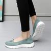 Women’s Moccasins Loafers Casual Green Slip on Walking Shoes Summer Black Lightweight Socks Shoes for Mother Large Size