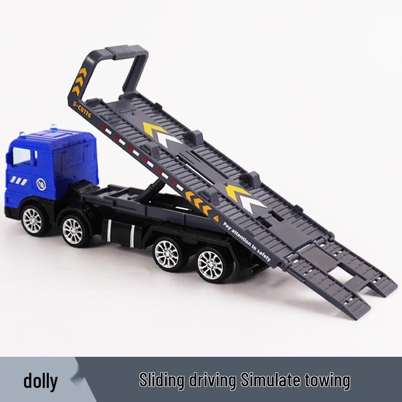 

Delixin Детский эвакуатор-симулятор: Развивающая игрушечная машинка-платформа для мальчиков