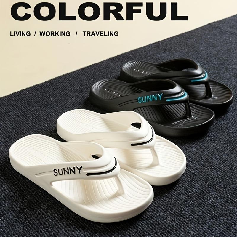 EVA Flip Flops for Women, Anti Slip and Portable Cool Slippers for Men, with A High-end Feel, Suitable for Outdoor Wear On The Beach