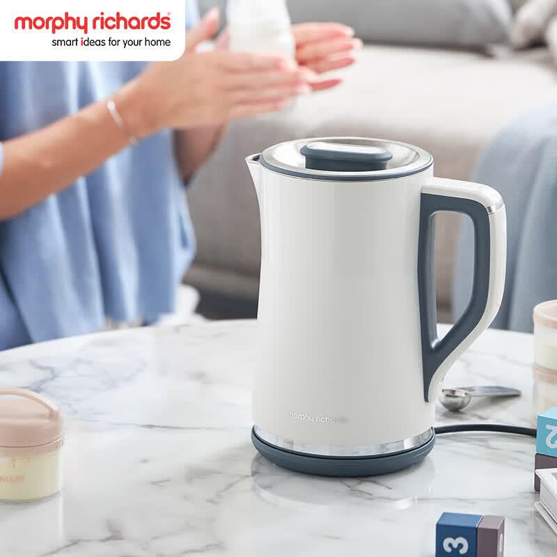 Morphy Richards 1.5L Thermostatic Electric Kettle CN plug (adapter included)