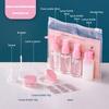 11Pcs Travel Refillable Bottle Set Cosmetic Lotion Toner Spray Shampoo Essentials Cream Bottle Empty Container For Toiletries
