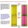 18650 Battery Storage Box 8 Cell PD 45W Fast Charging Power Bank Case DIY Rechargeable Kit for Camping Business Trips