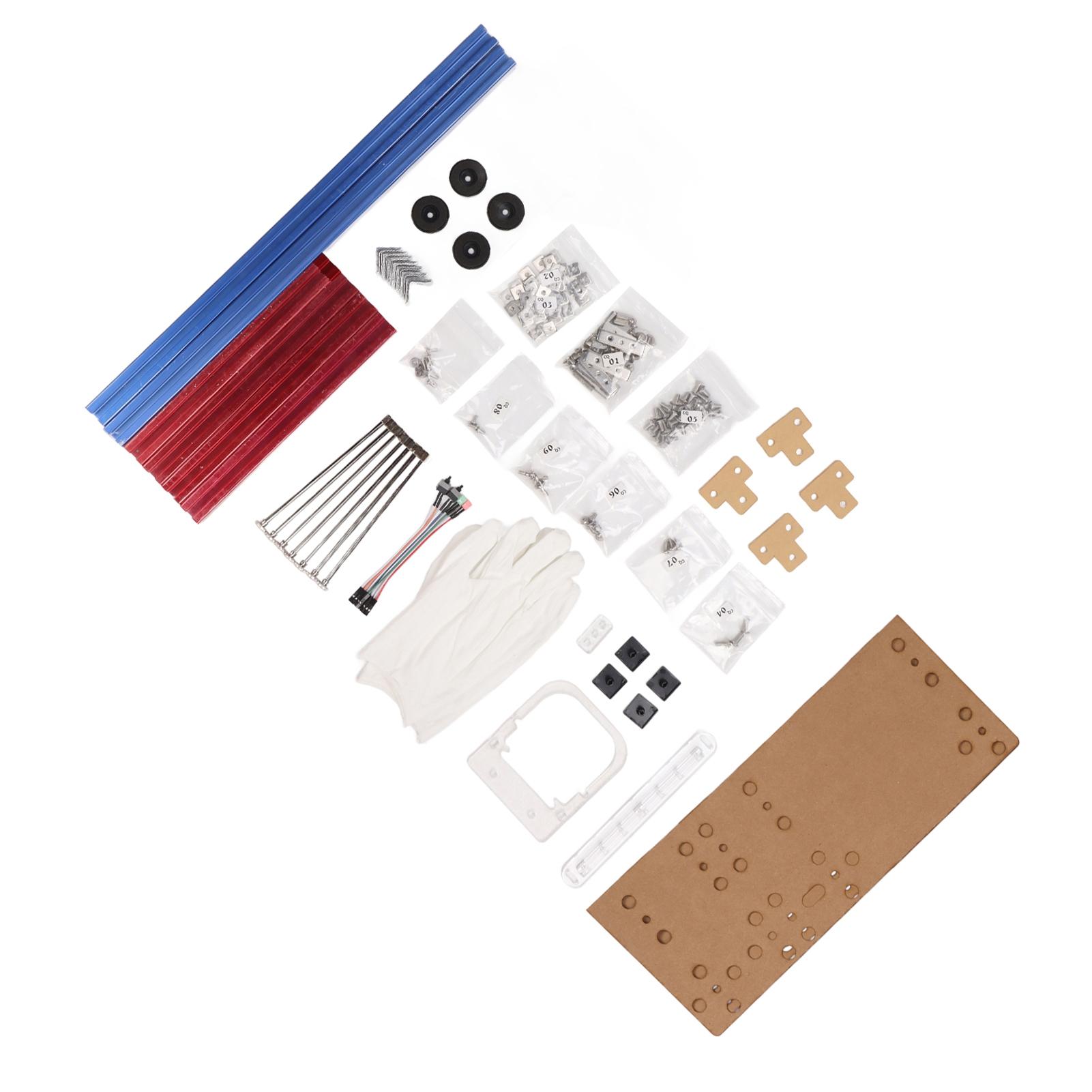 

ATX компьютерный открытый корпус кронштейн хорошее рассеивание тепла поддержка 4 слота PCI цветной алюминиевый сплав DIY