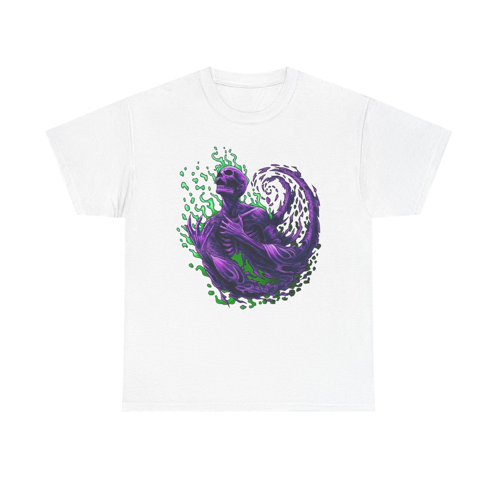 Tattoo Tshirt, skull tshirt, artist shirt, custom shirt design, one of a kind, S
