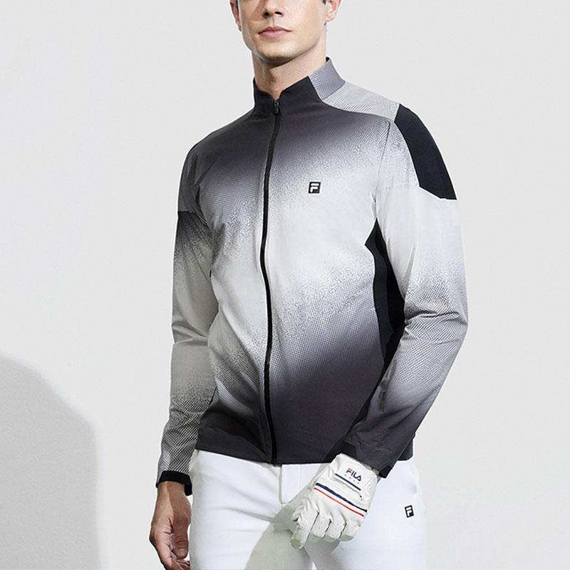 FILA Golf Series Gradient Elite Woven Jacket Men Jackets A11M415703F-ZA