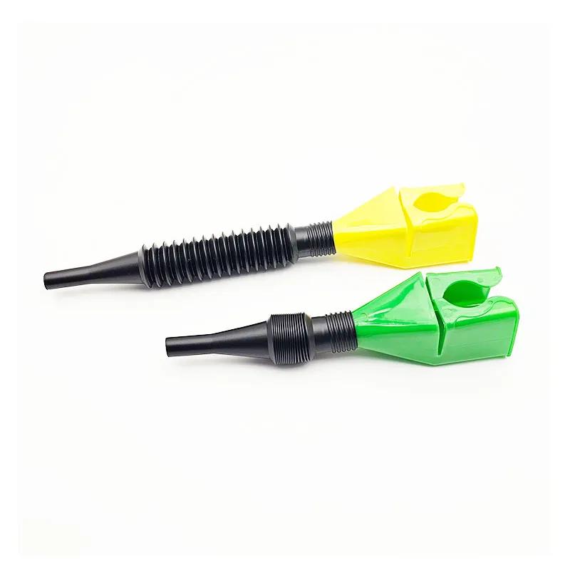Car Refueling Funnel Universal Engine Oil Gasoline Filter Transfer Funnels Tool Foldable Portable Telescopic Funnels
