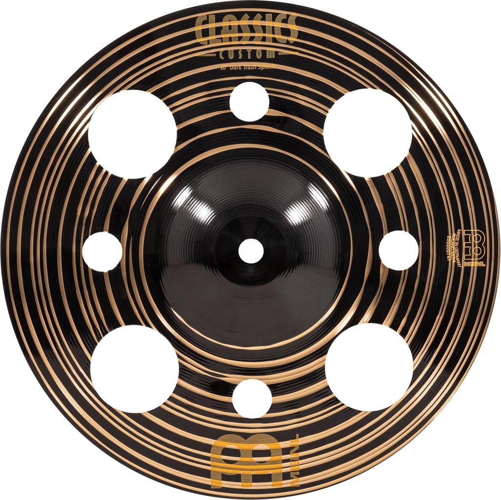 MEINL Cymbals Classics Custom Dark Series Splash Cymbals Trash Splash CC10DATRS 10" []