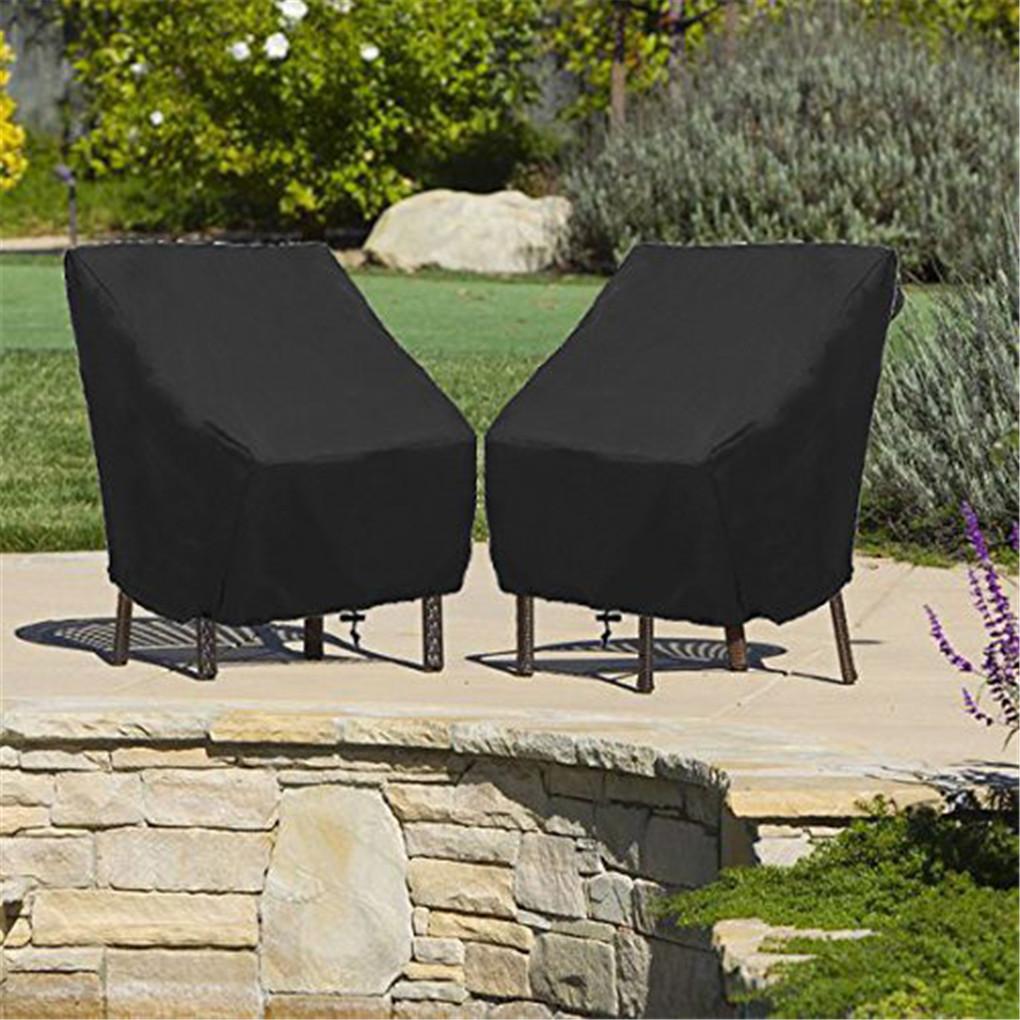 Outdoor Chair Anti-sunlight Chair Oxford Fabric Cover Waterproof Dustproof Windproof