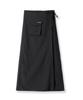 Urban Dress Greta Pocket Wrap Skirt Charcoal