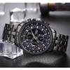 Men's Business Watch for Sale Men Sports Watches Fashion Rosra Brand Quartz Watch Black Stainless Steel Men's Watches Promotion