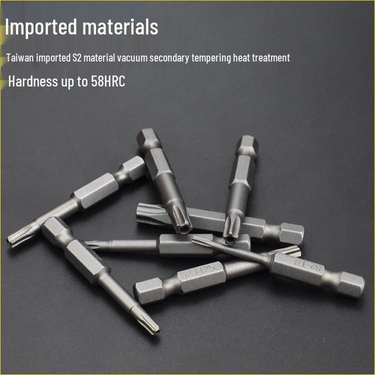 Nigao S2 Internal Hex Five-Point Star Magnetic Air Impact Driver Bit