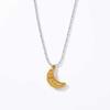 Geometric Style Pendant Necklace Featuring Butterfly Design And Gold Plating For Women