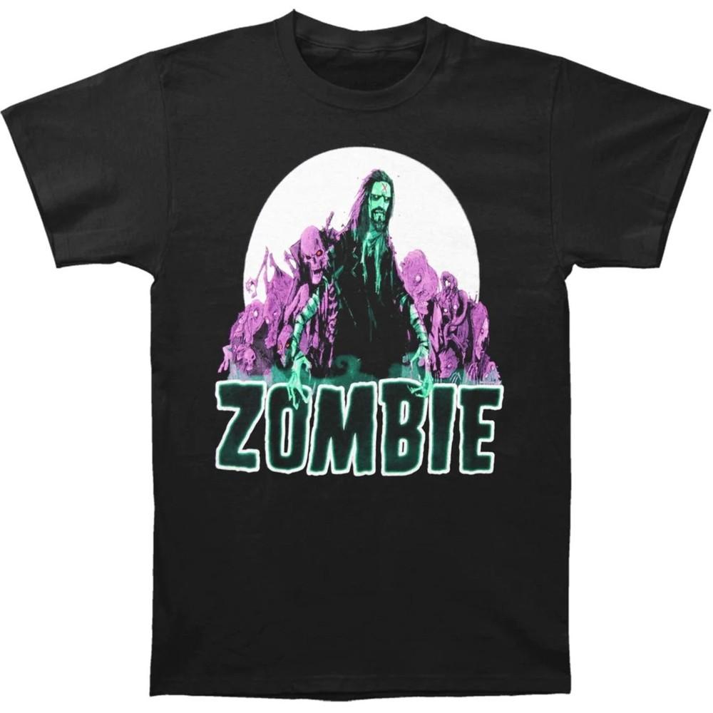 ROB ZOMBIE cd lgo ZOMBIE AND COMPANY Official SHIRT XXL 2X New white zombie Unisex T-Shirt XXL