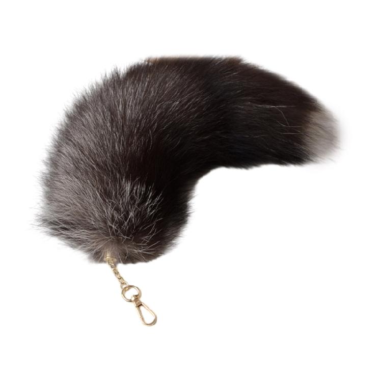 Imitation Furs Foxes Tail Pendant Toy Backpack Pendant Animal Tail Keychain