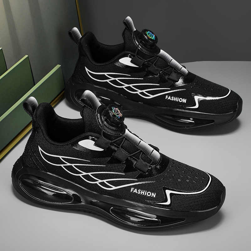 Fashion PU Leather Massive Sport Shoes For Man Walking Breathable Husband Sneakers Genuine Brand High Quality Trnis Sapatilla