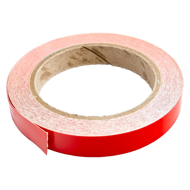 Mukojima Automotive Parts Manufacturing Co., Ltd. M'SPORT M'LINES Casual Tape, Red, 10mm Wide X 6m Long, MM-13