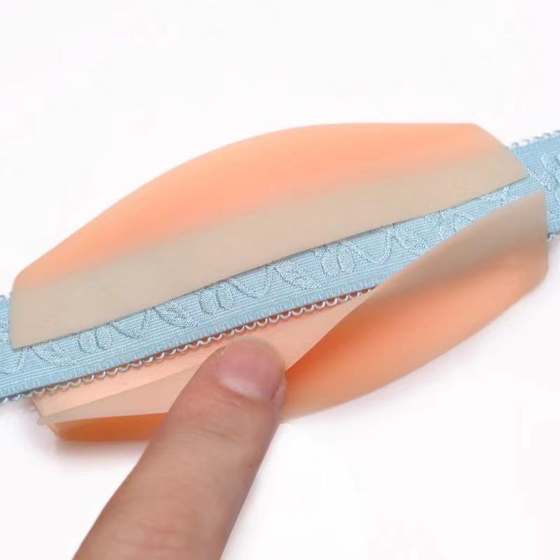 Bra Extenders 2pcs Washable Anti-slip Soft Silicone Bra Strap Cushions Shoulder Pad