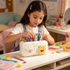 Käseförmiges Federmäppchen für Schüler Große Kapazität Schreibwarentasche für Mittel- und Grundschule Multifunktional Einzigartiges Geschenk für den Schulanfang