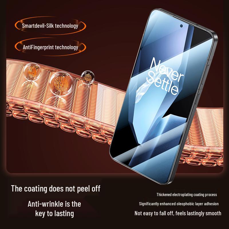 OnePlus Ace 5/5 Pro Displayschutz aus gehärtetem Glas