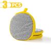 Dishwashing Sponge Reusable Washable Sponges Double Side Magic Sponge To Wash Dishes Useful Things for Kitchen Clean Tools