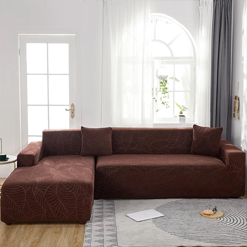 Thick Elastic Sofa Cover Waterproof Corner Sofa Covers For Living Room Stretch Slipcover 1/2/3/4 Seat L-shape Protector