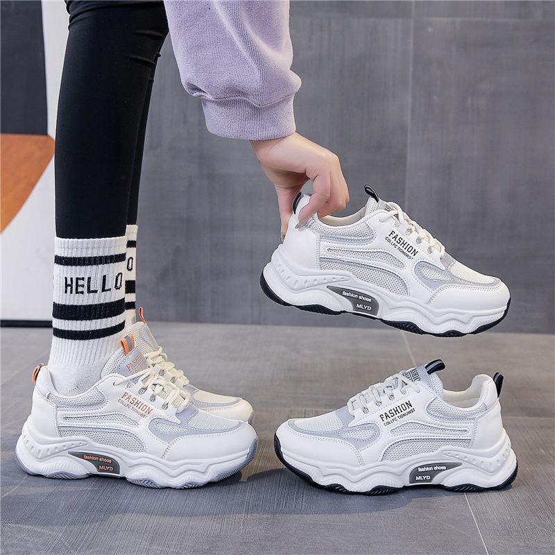 Women's shoes 2025 new versatile casual platform dad shoes women's four-season fashion trend sports shoes