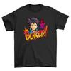 Bored Anime Boy Unisex T-Shirt Mens Womens Tees Top - Cute and Comfy Tee for Otaku! Perfect for Lazy Da