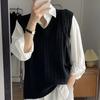 Korean Style Cable Knit Vest Women Autumn Winter Loose Slimming Waistcoat Versatile Top