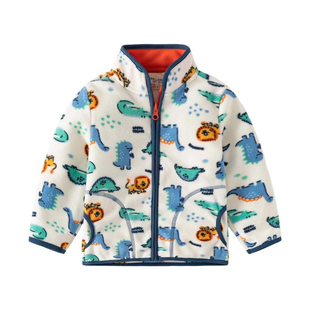 Kinder bedruckte Jacke Warmer Pullover für Jungen und Mädchen