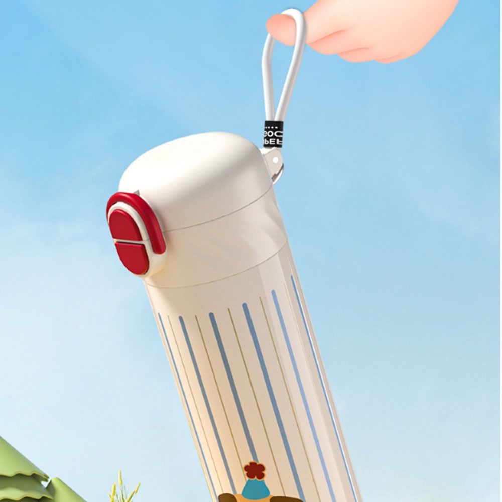 316 Stainless Steel Vacuum Flask 460ml Thermos Water Bottle Cartoon Insulation Cup  Student