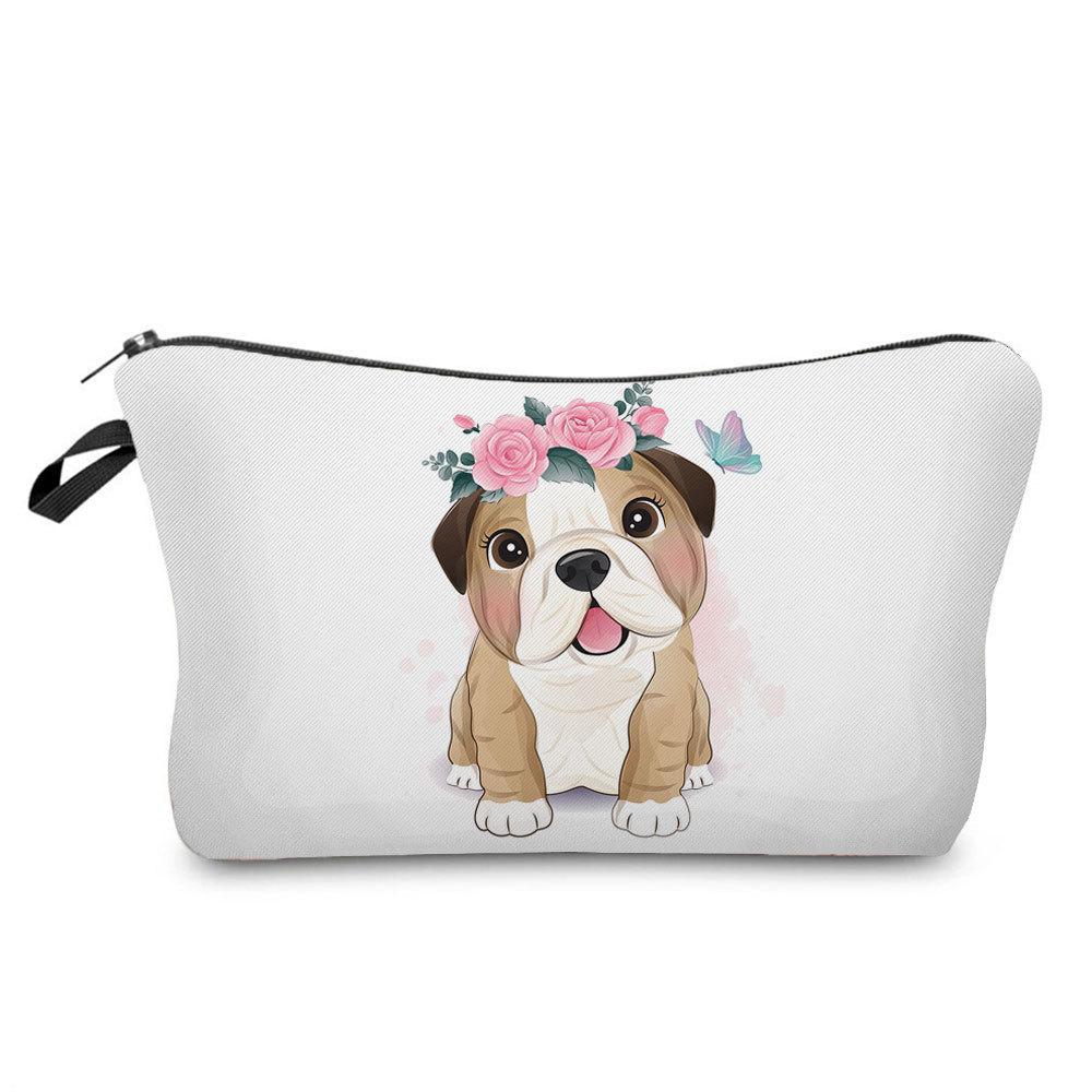 Women Animal Print Cosmetic Bag Toiletries Organize Travel Storage Case 6763