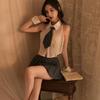 Pure Desire School Uniform Lingerie Set with Mini Skirt and Secretary Style