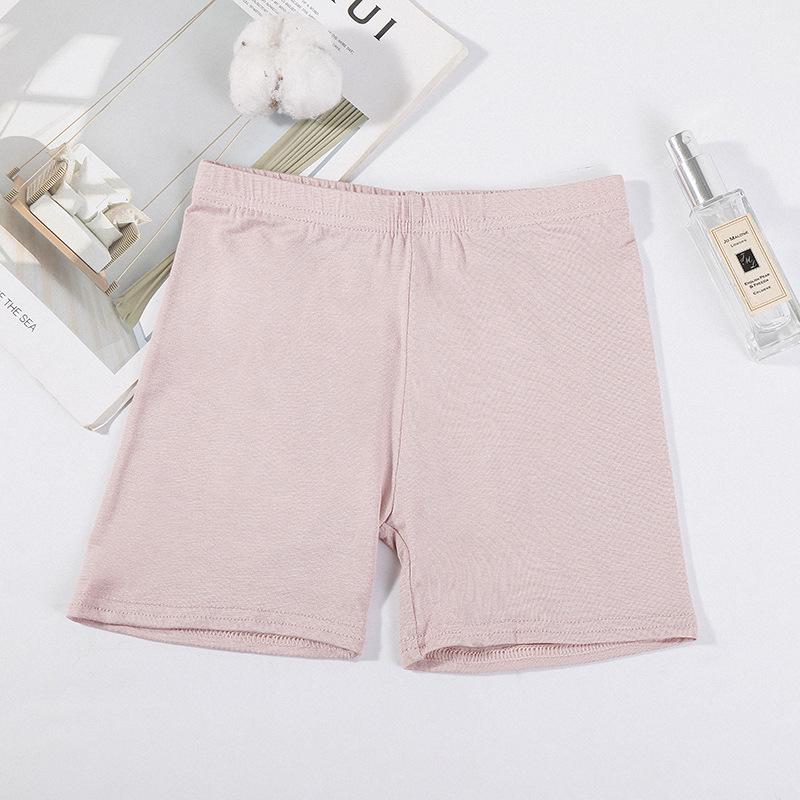 Dívčí bezpečnostní šortky proti odhalení v bonbónových barvách - Dětské boxerky