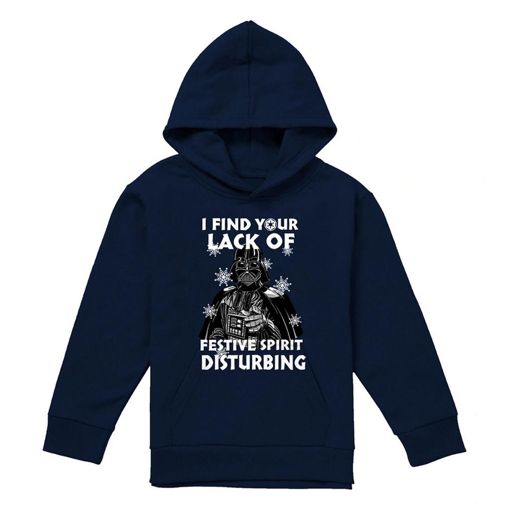 Star Wars Childrens/Kids Lack Of Spirit Darth Vader Christmas Hoodie