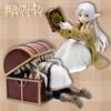 Frieren Beyond Journey's End Frieren Treasure Box Sitting Posture Figures Collection Figures Model Toys Monster Anime Figure Toy