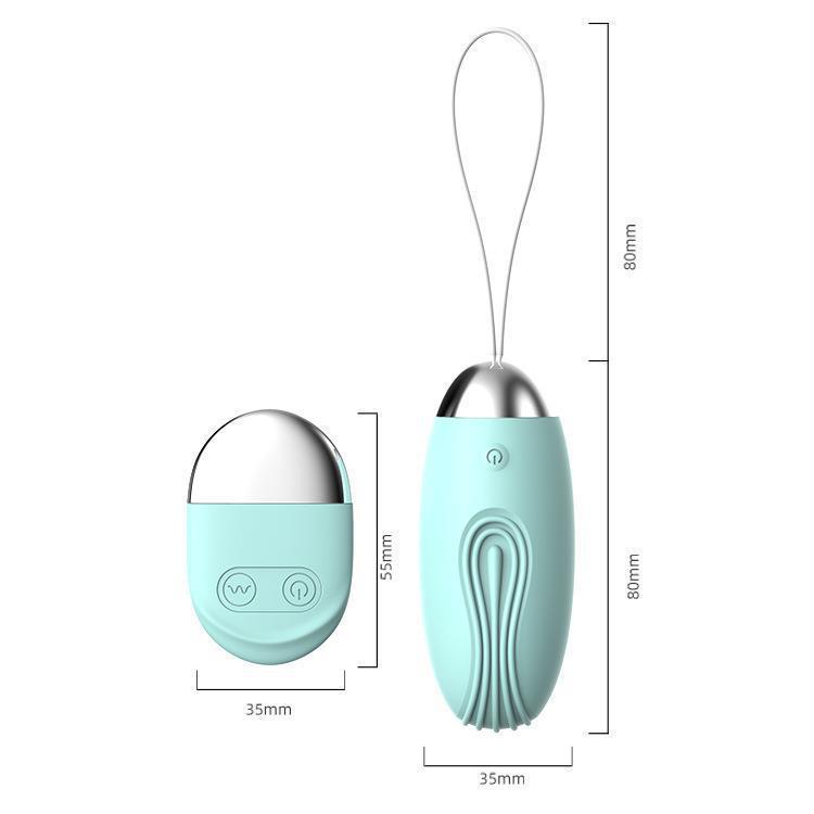 LILO Laile Little Whale Wireless Remote Vibrator - Wearable, Rechargeable, 10 Frequency.
